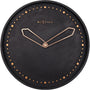 NeXtime 35cm Wall Clock - Black & Rose Gold