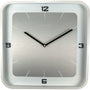 NeXtime 40cm Square Wall Clock - White Wood