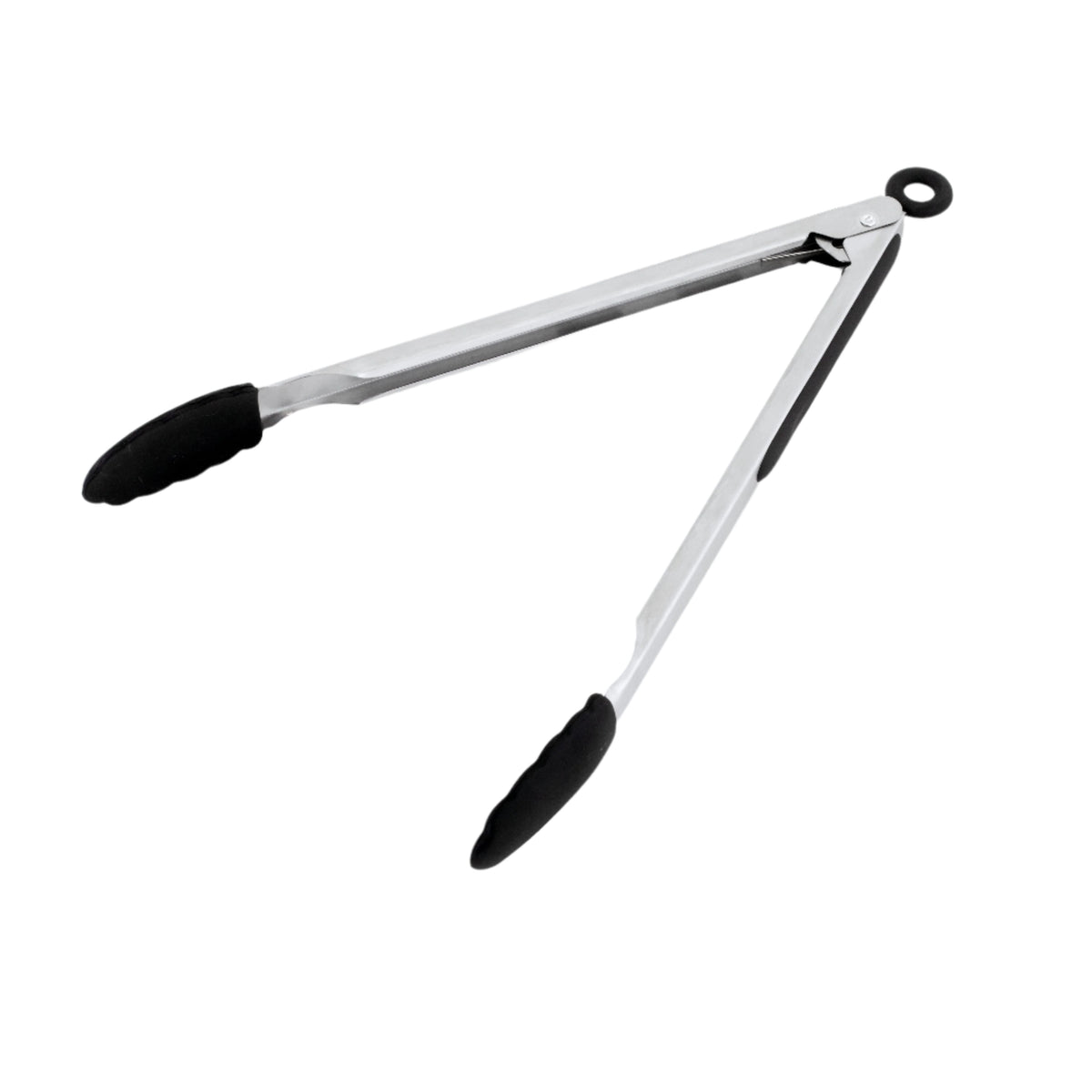 Gera Stainless Steel &amp; Silicone Tongs - 30cm