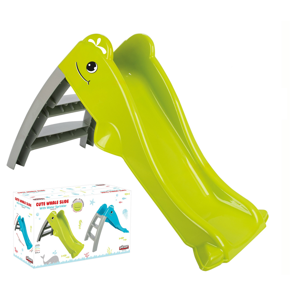 Kids Waterslide in Green