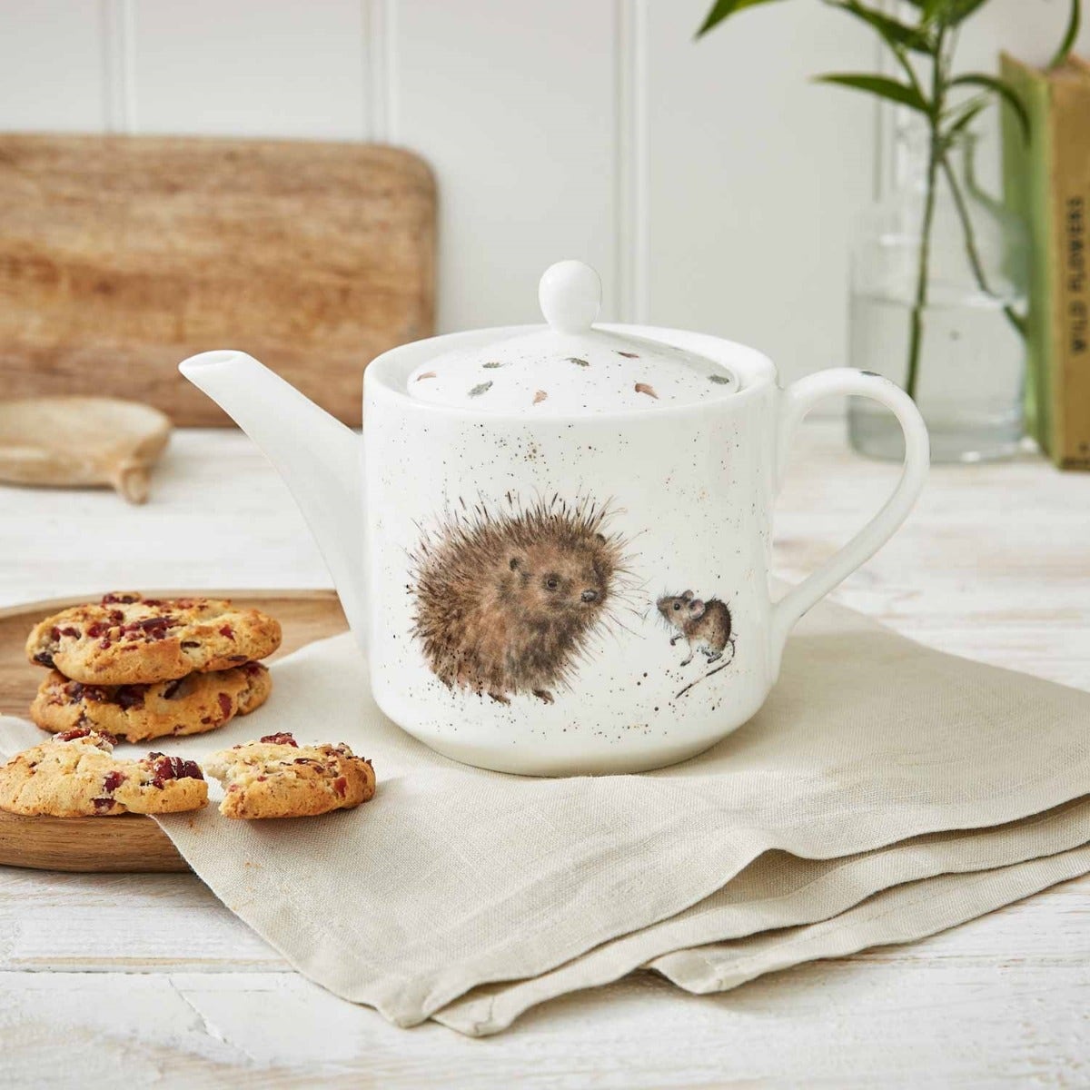 Wrendale Designs Hedgehog &amp; Mice Teapot