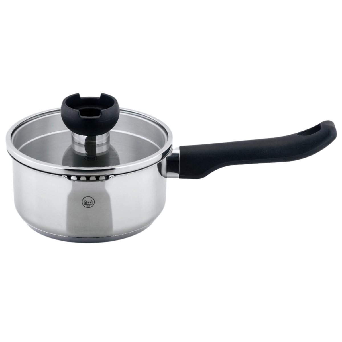 Aron Lift &amp; Pour Stainless Steel Saucepan - 16cm