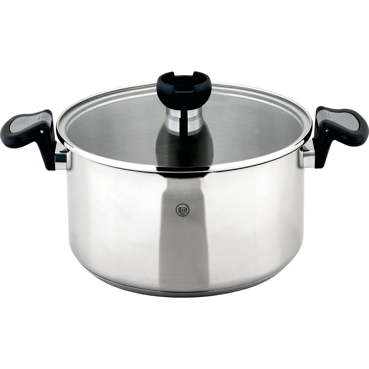 Aron Lift &amp; Pour Stainless Steel Casserole Pan - 24cm