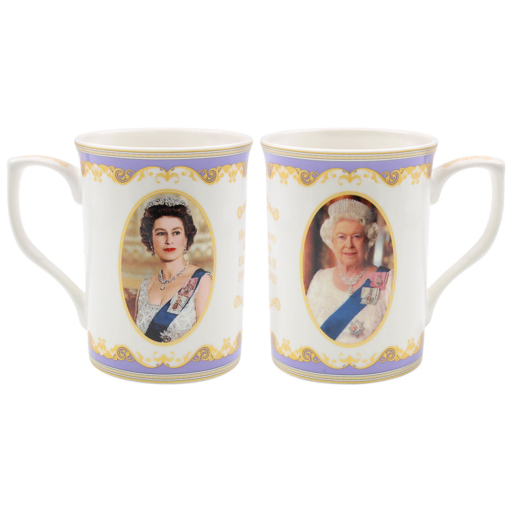 Queen Elizabeth II Fine China Mug