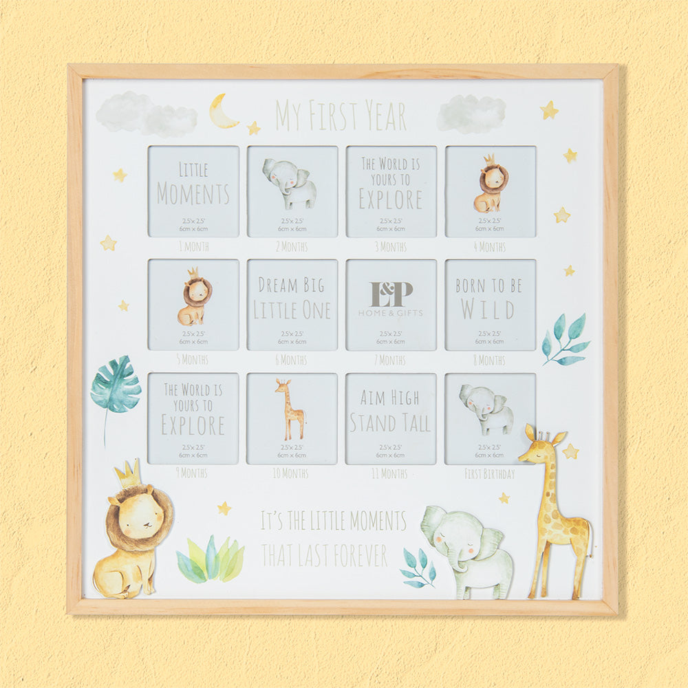 Little Moments First Year Photo Frame