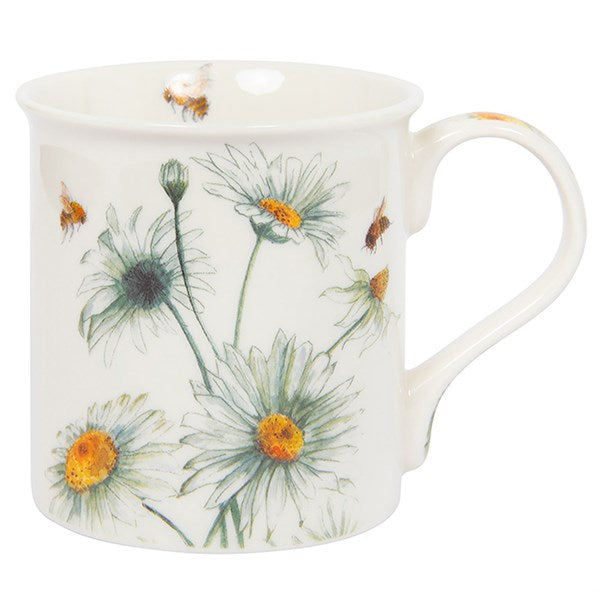 Bee-Tanical Daisy Fine China Mug