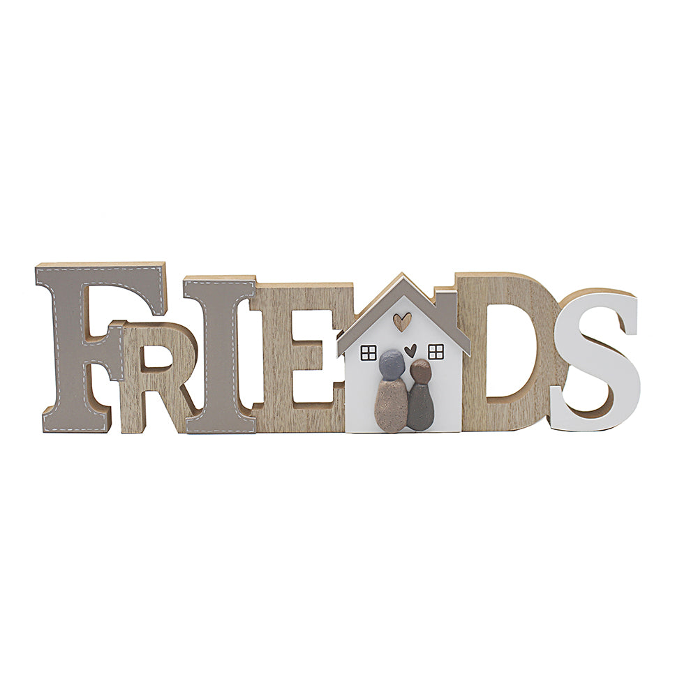 Friends Standing Plaque