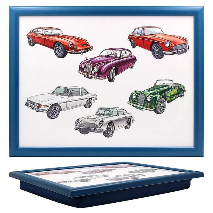 Vintage Cars Design Lap Tray