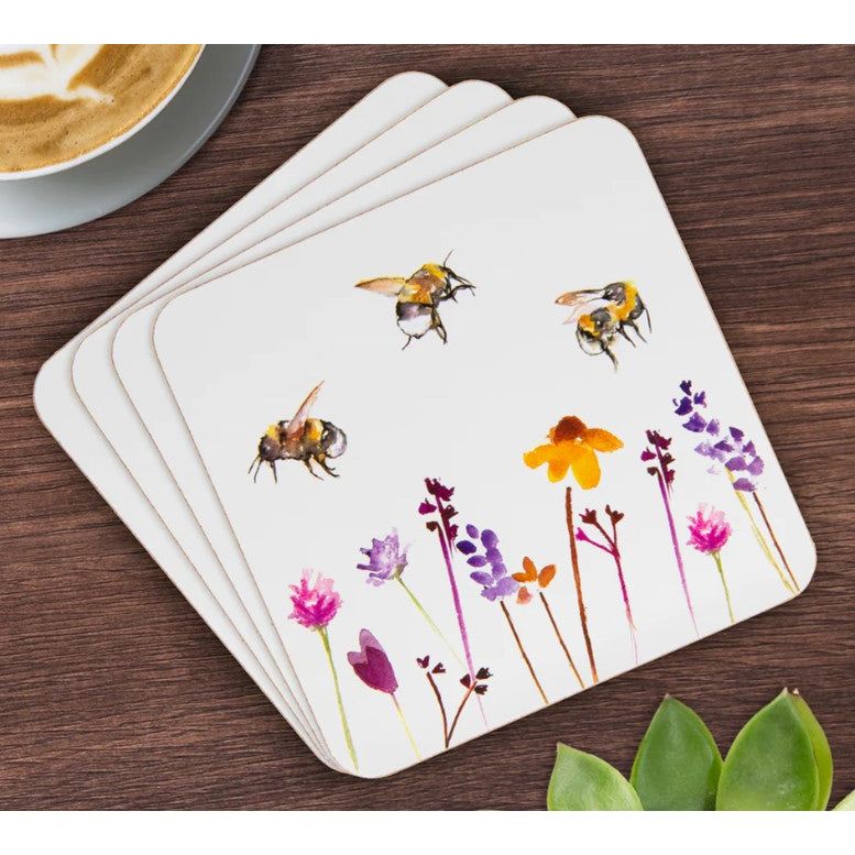 Busy Bees Coaster &amp; Placemat Set