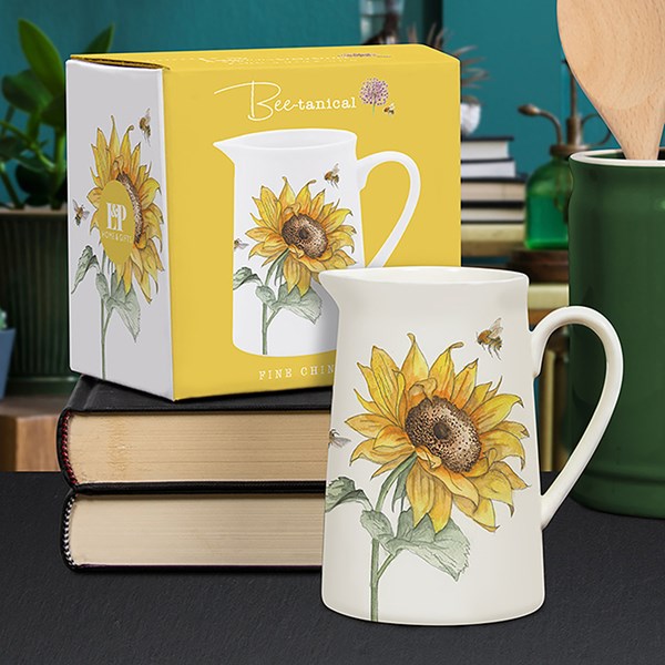 Bee-Tanical Sunflowers Small Jug