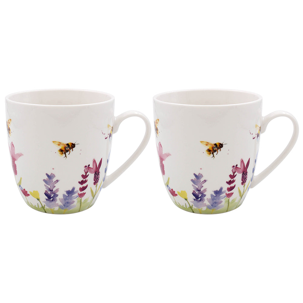 Lavender &amp; Bees Tea for 2 Set