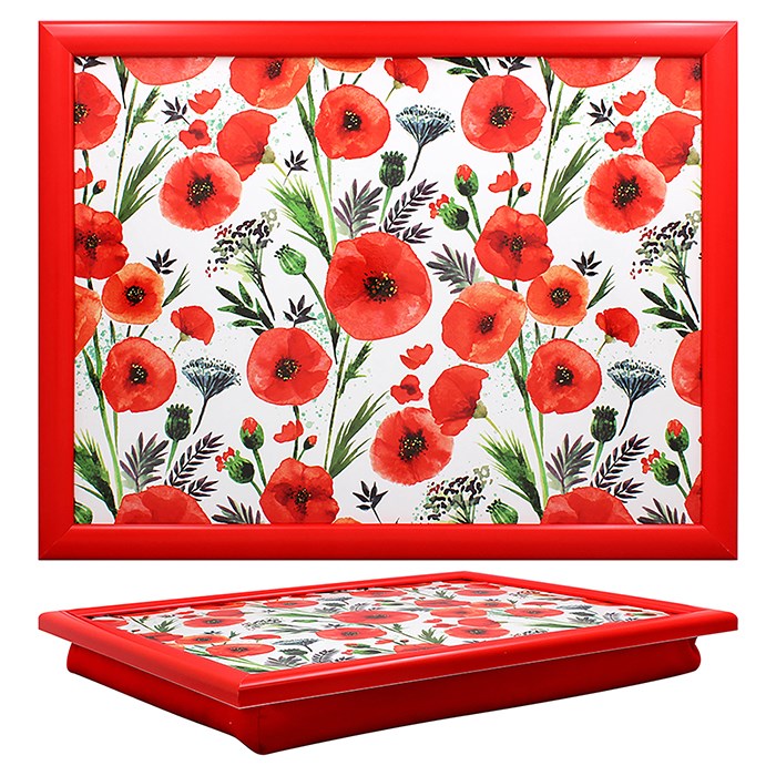 Poppies Fields Lap Tray