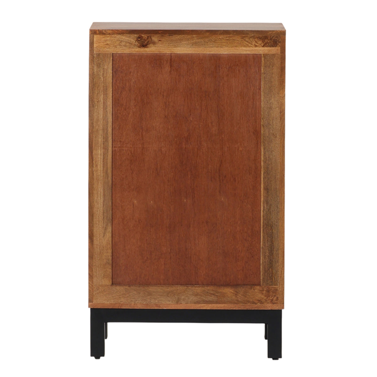 Parquet Mango Wood Tall Slim Sideboard