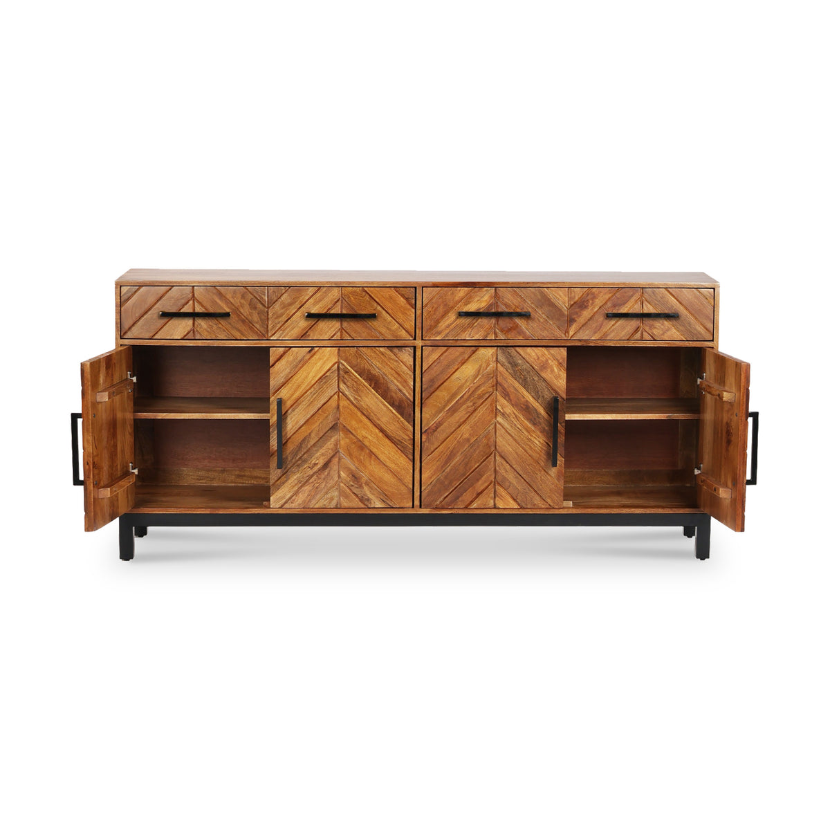 Parquet Mango Wood 170cm Sideboard