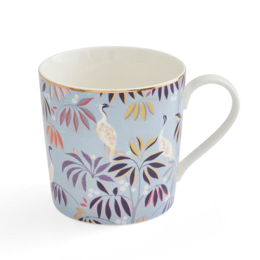 Sara Miller India Mug - Crane Garden