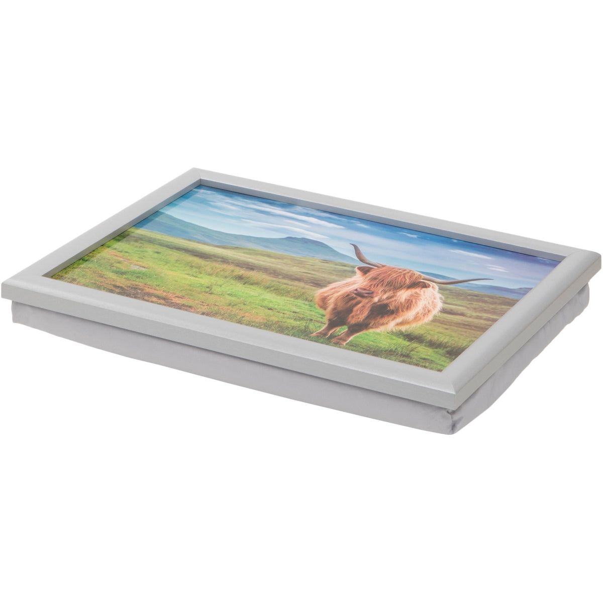 Stood Up Highland Cow Lap Tray