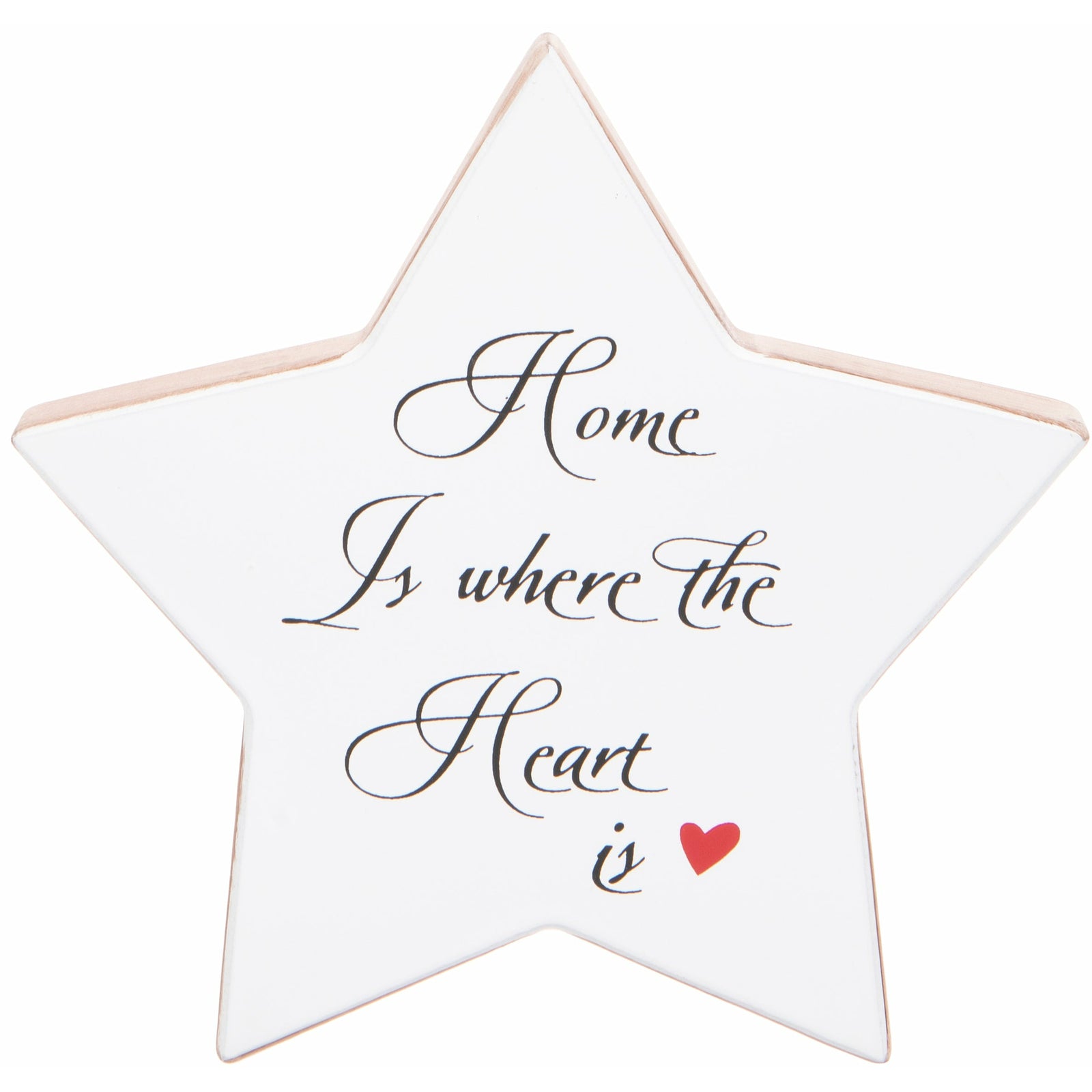 Home Star Plaque 16 x 16cm