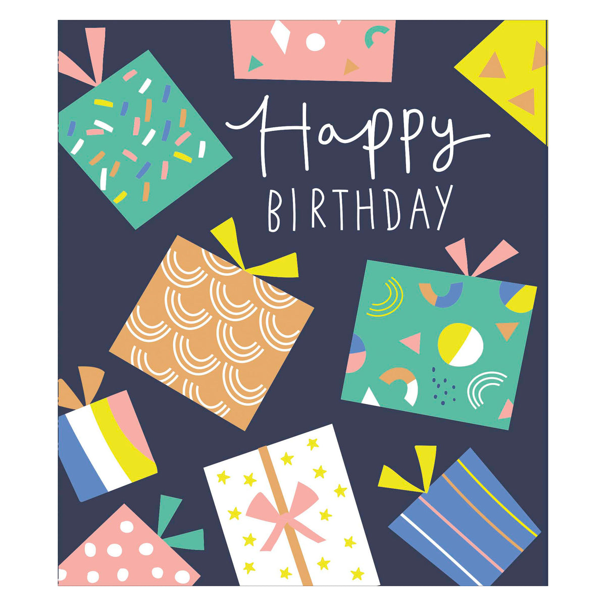 Happy Birthday Greetings Card