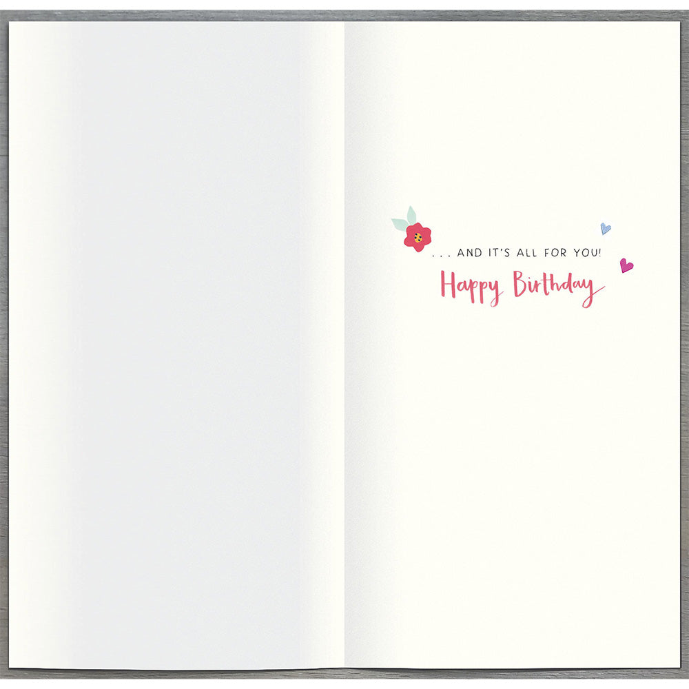 For The Best Grandma Birthday Greetings Card