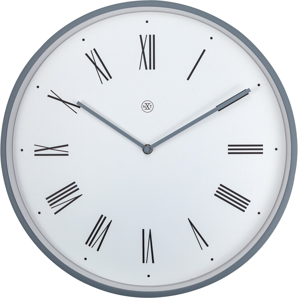 nXt - Wall clock - Ø 40 cm - Plastic - White - &#39;Duke&#39;