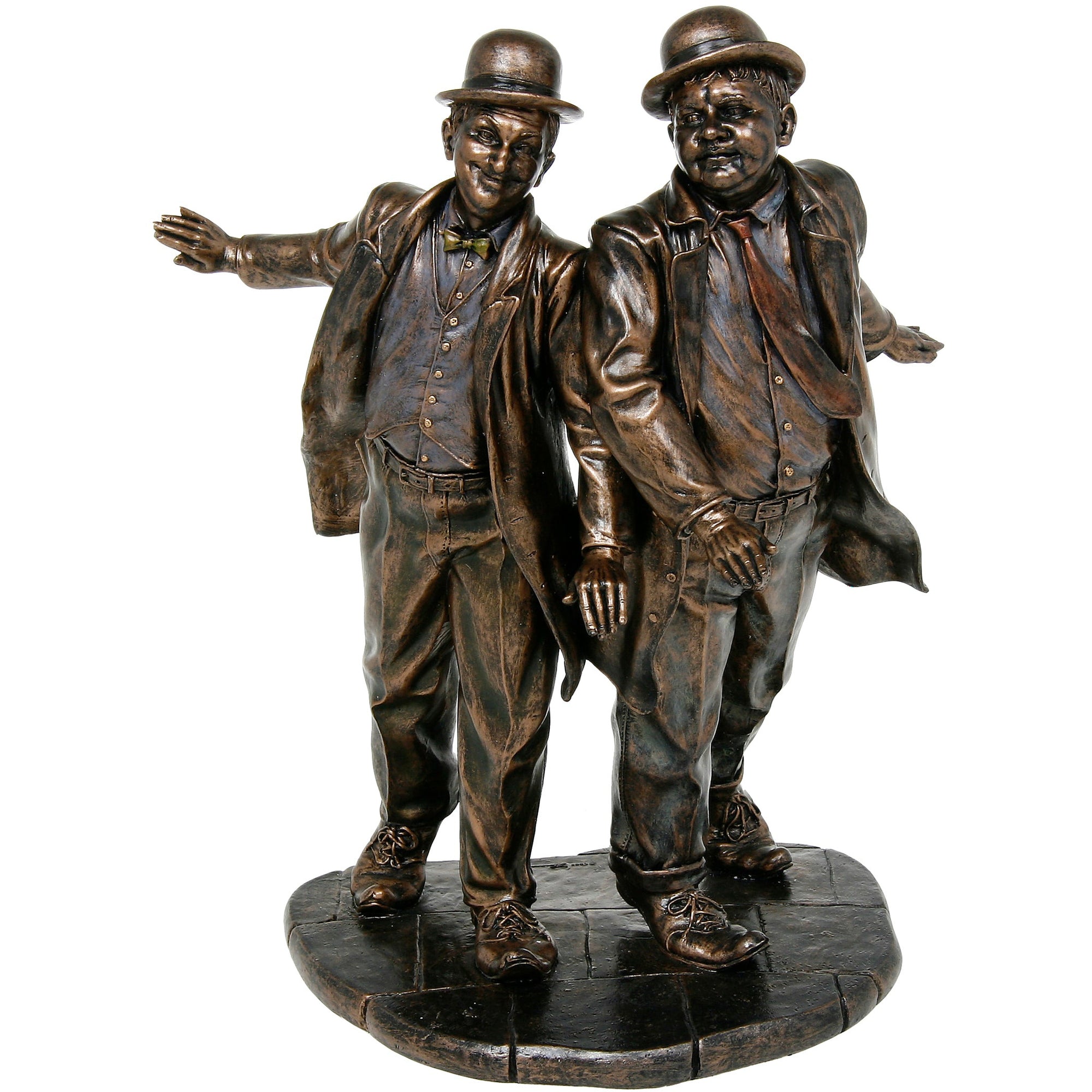 Bronze Laurel & Hardy Figurine