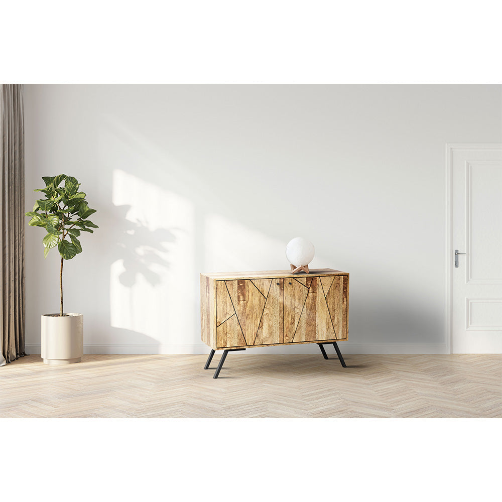 Amar 2 Door Mango Wood Sideboard