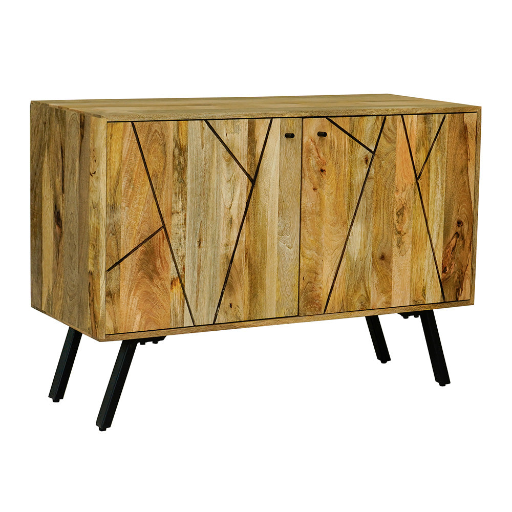 Amar 2 Door Mango Wood Sideboard