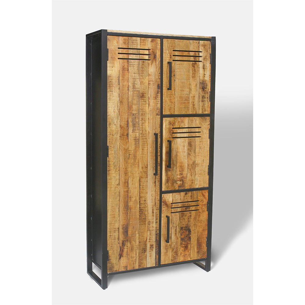 Frais Wood &amp; Metal Double Storage Locker