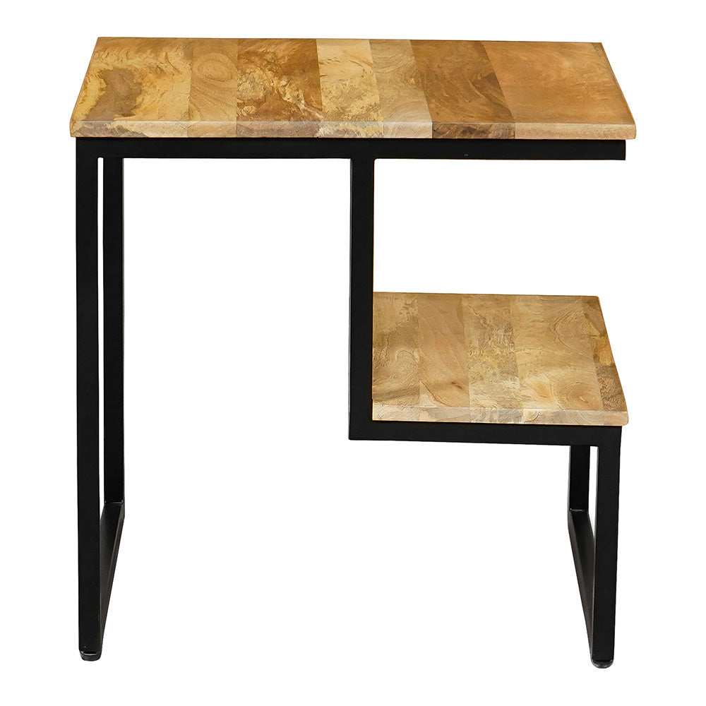 Ravi Light Mango Wood Side Table