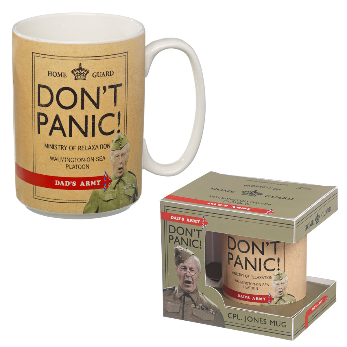 Dad&#39;s Army Mug - Don&#39;t Panic