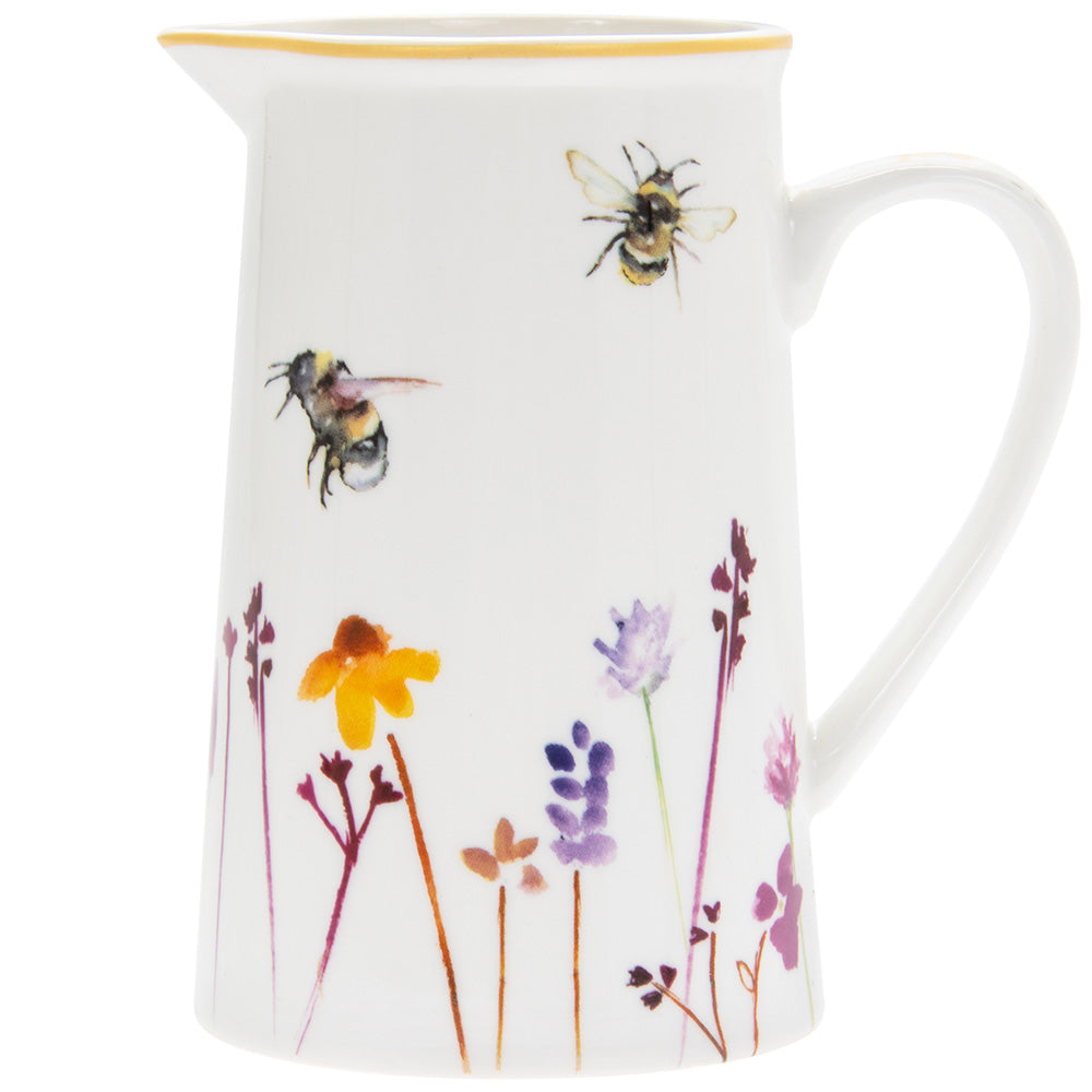 Busy Bees Design Fine China Jug