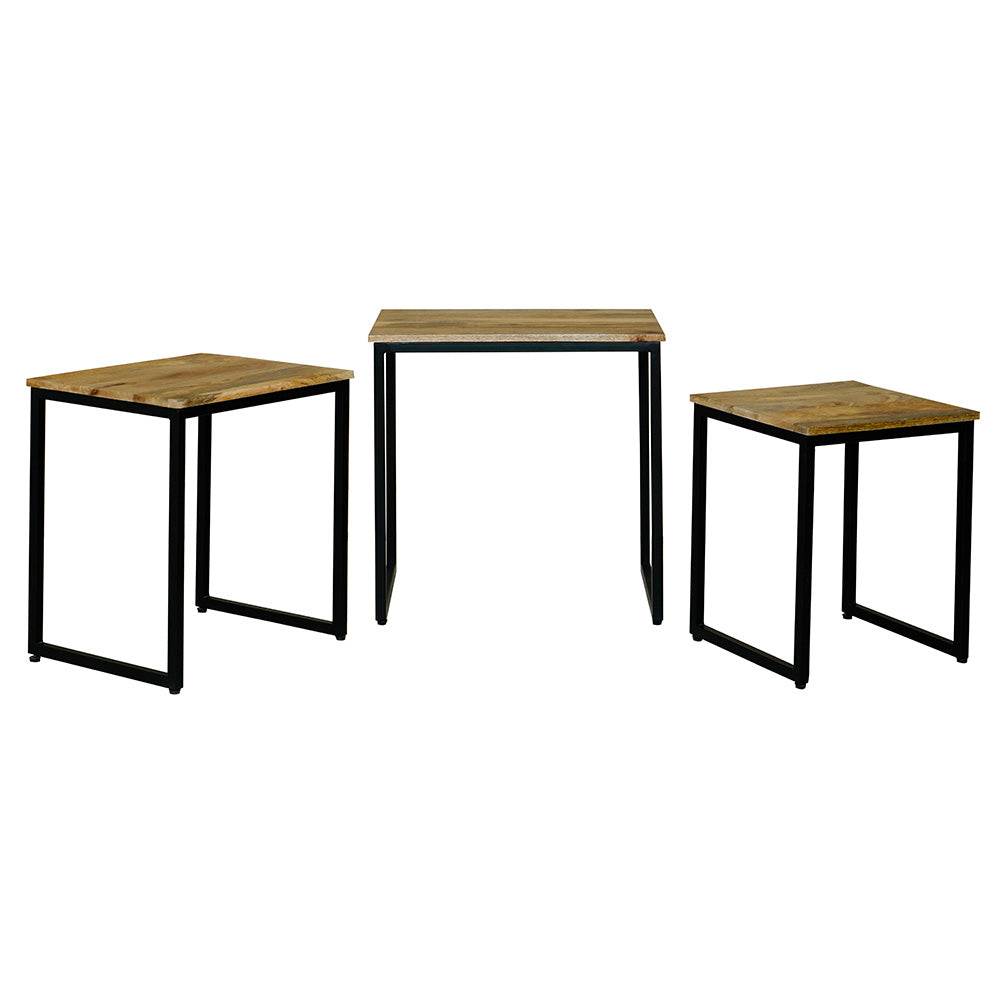 Ravi Set of Three Square Side Tables