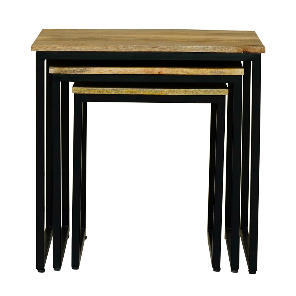 Ravi Set of Three Square Side Tables