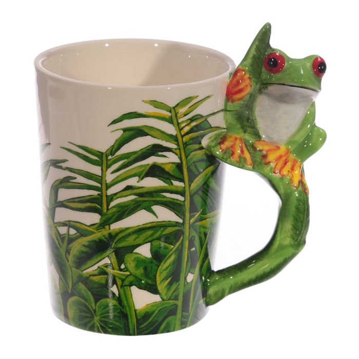 Tree Frog Ceramic Mug