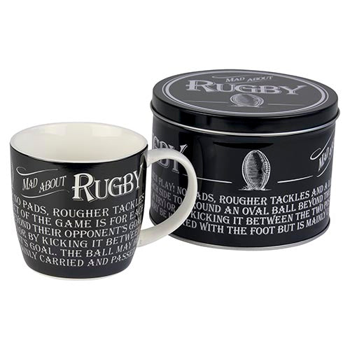 Rugby Mug in Gift Box