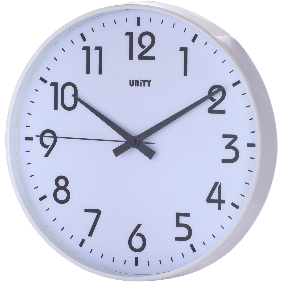 Fradley White 30cm Wall Clock