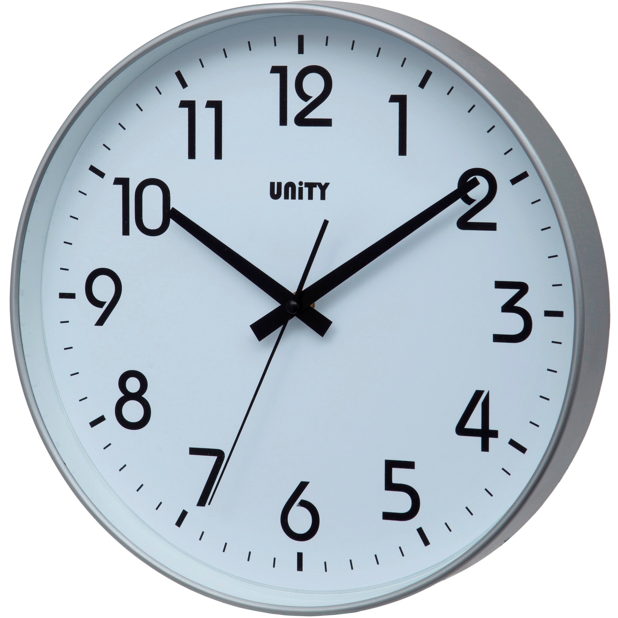 Fradley Silver 30cm Wall Clock