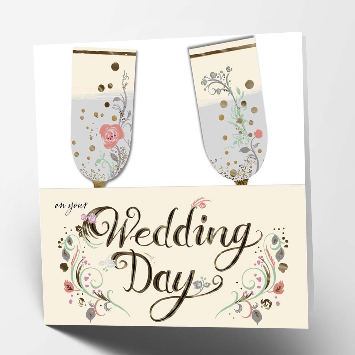 On Your Wedding Day Greetings Card