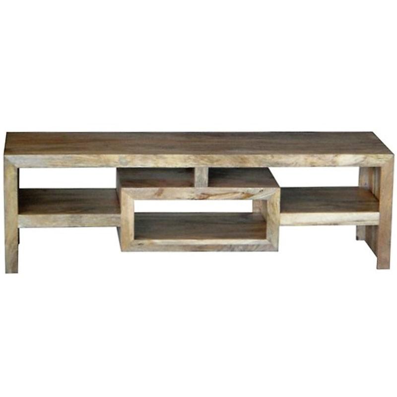 Yoga Light Mango Wood TV Unit